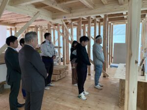 純注文　酒殿4丁目　Y様邸上棟式