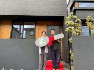 ジョイナス田隈1丁目7番街区　I様邸のお引渡式を行いました！